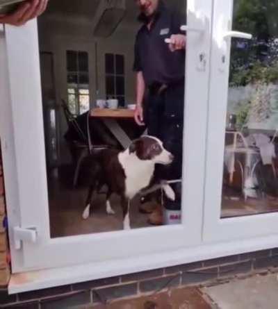 Would you open the door please?