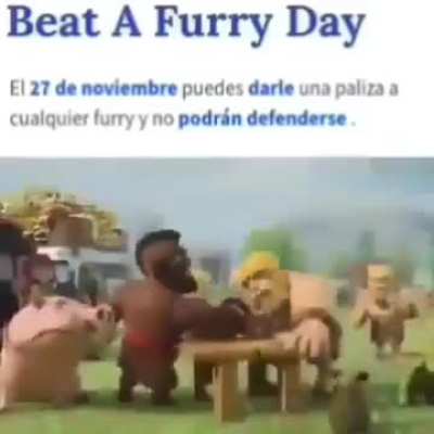 El gran día a llegado