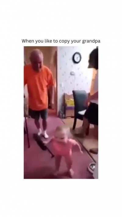 Mocking my grandpa