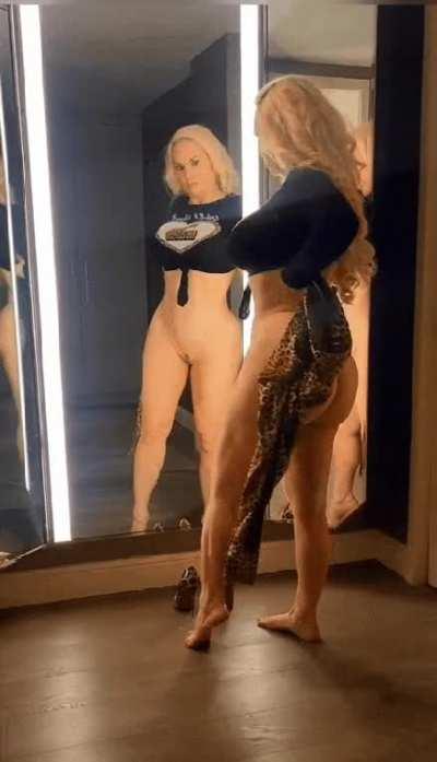 Coco Austin Showing Off