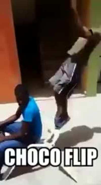 choco flip gone wrong