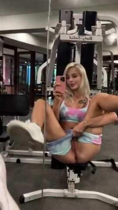 I'm very playful at training today