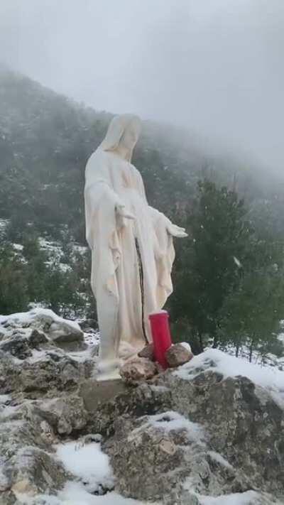 Mother Mary in North Lebanon