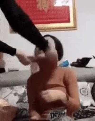 To lovingly caress someone