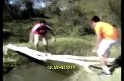 Throw them to the river dudes!