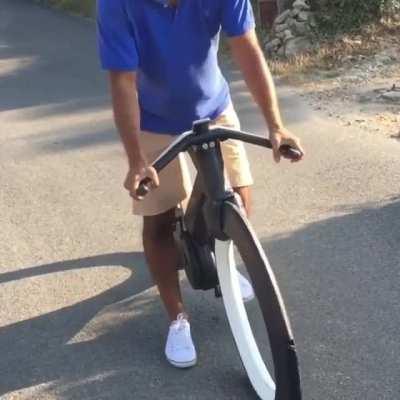 Велосипед, которому не страшны палки в колёсах