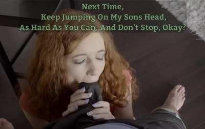 Your mother was very disappointed that your bully only beat you enough to send you to the hospital with some minor injuries, so she came up with a plan to convince him to do more next time. your fate was sealed when she invited him into your home for some