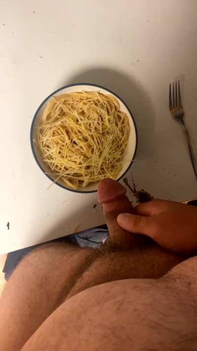 You want some juice with your pasta ? 