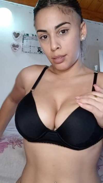 enough tits for a young latina?
