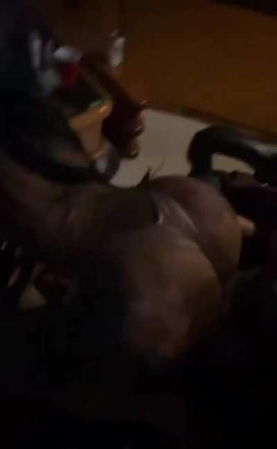 Cardi Twerking on a Lap