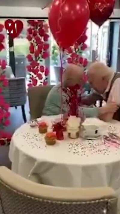 Kenny (96) uniting with his wife (91) after a long separation. That's not all though!