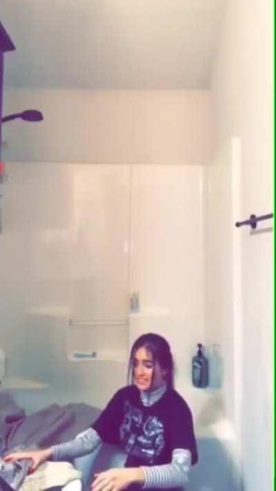 What could go wrong hanging onto a shower bar