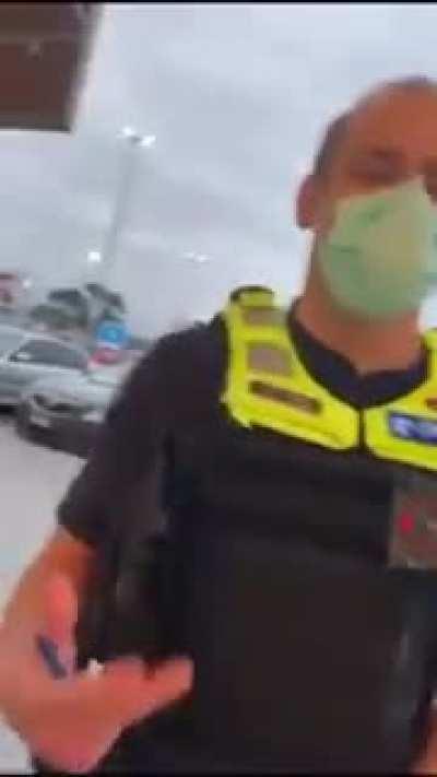 Remember, police in Australia have power to arrest you and compel you to identify yourself.