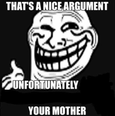 that's a nice argument