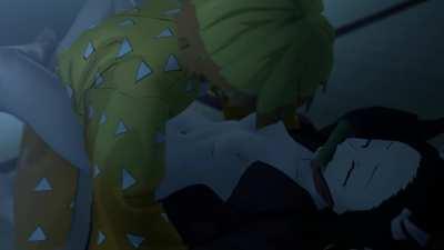 Zenitsu and Nezuko (slayerm8 greatm8 )[Kimetsu no Yaiba Demon Slayer]