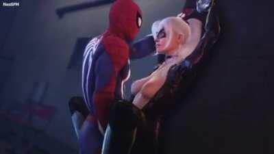 Black Cat x Spider-Man (Nes) [Spider-Man, Marvel]