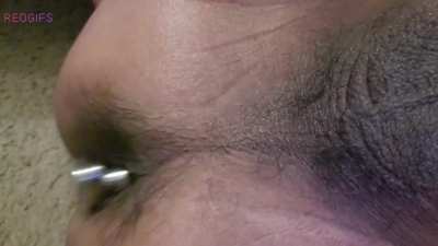 My curved plug won't stay pointing at my prostate when I go hands free. Am I doing it wrong? BUT it does make me feel naughty knowing it's curved upward toward my spine like a real curved cock if I was doggy 🤤