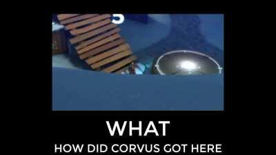 I didn't knew Corvus could teleport this far
