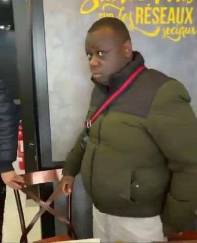 what bruce really wants to do when a very homosexual dono comes in