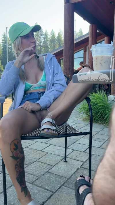 I like a nice breeze with my morning coffee :) [GIF]