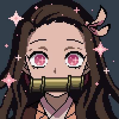 i drew and animated nezuko-chan from demon slayer ☆ by chumunai