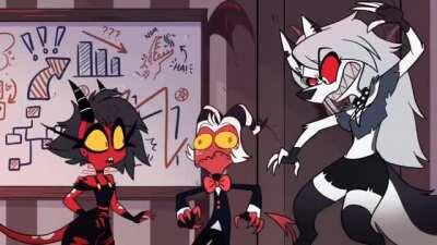 Loona liked Moxxie's cut