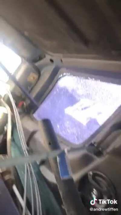 Man in Australia shoots out his window with a shotgun