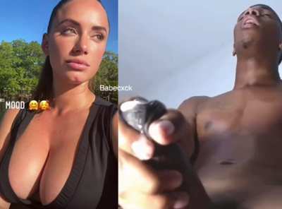 BBC cant resist cumming for YesJulez fat tits