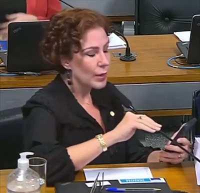 Zambelli lendo porno na CPMI