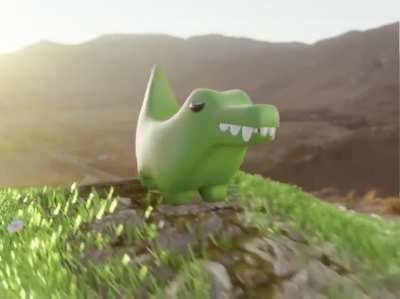 hoy no hay meme miren el cocodrilo bailando