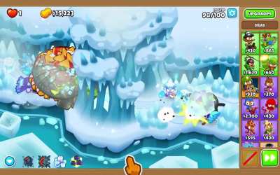 Glacial Trail with Monkey Team (Dart + Ice + Dartling)