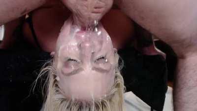 Making a mess is always fun.