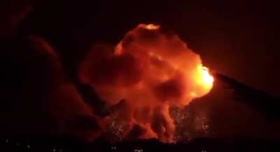 Israeli Airstrikes allegedly on a Cement Factory(not confirmed yet)