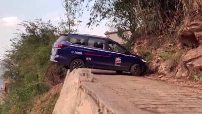 Pretty impressive but there was plenty of room at the end of the road