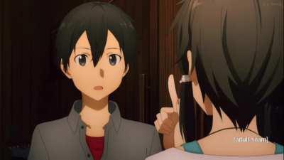 Something I noticed about Shino Asada in Alicization.