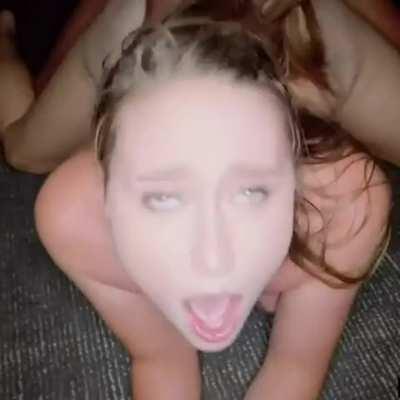 she loves it from the back