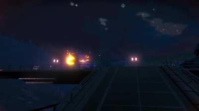 The pirate that was trying to kill me decided to follow me into the trade outpost and act casual, but the Sentinels has something to say about that