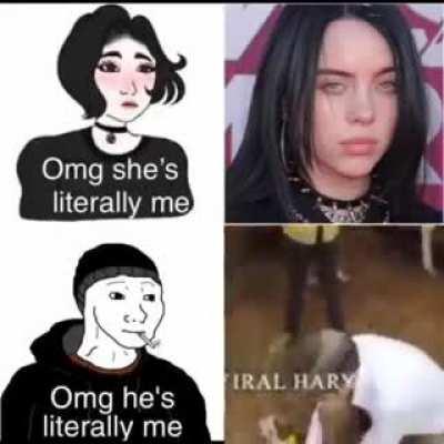 Average Billie eyelish fan🤢🤮 vs Average r/chodi enjoyer💪💪😤