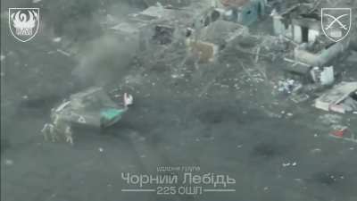 Ukrainian Bradley and infantry of the 225th Assault Regiment attacked Russian positions in the direction of the village Sribne (near Pokrovsk Rajon). February 2025