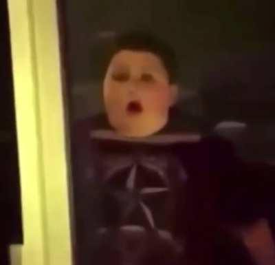 Oh I think I left my biscuits outside