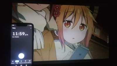 so i sync the actual new year with dragon maid new year ...