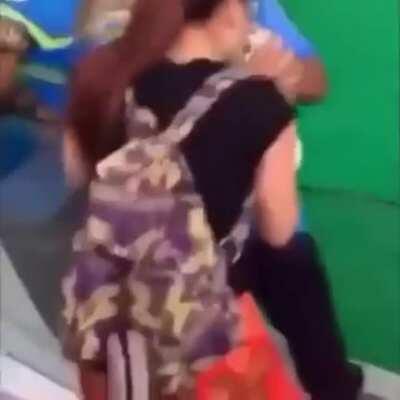 Kissing a snake gone wrong