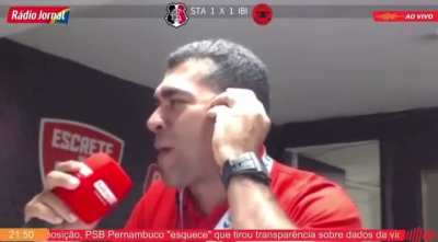 Santa Cruz não deu sequer 20 segundos pro seu torcedor comemorar o empate e já leva um gol de desempate antes mesmo do comentarista conseguir falar sobre o gol de empate KKKKKKK