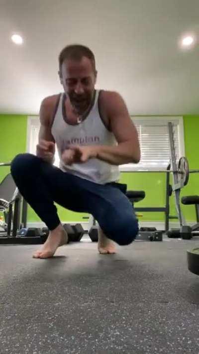 add some unbalanced weights and push up