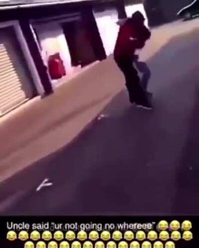 Unc got a lil TOO furious😭