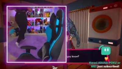 Jazz getting her glasses