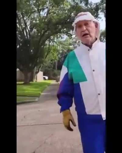 Boomer is mad. Ducks & Cover. 