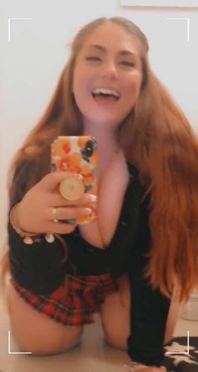 Once a school girl, always a school girl