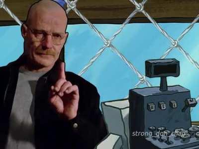 Walter White in SpongeBob