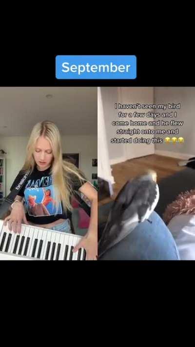 Me and Kiki performing September